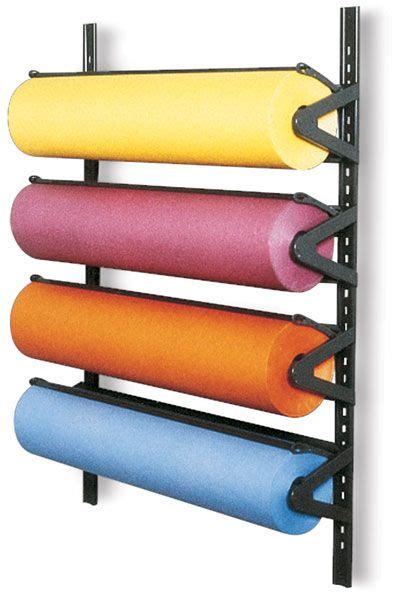 wall mounted fabric roll holder